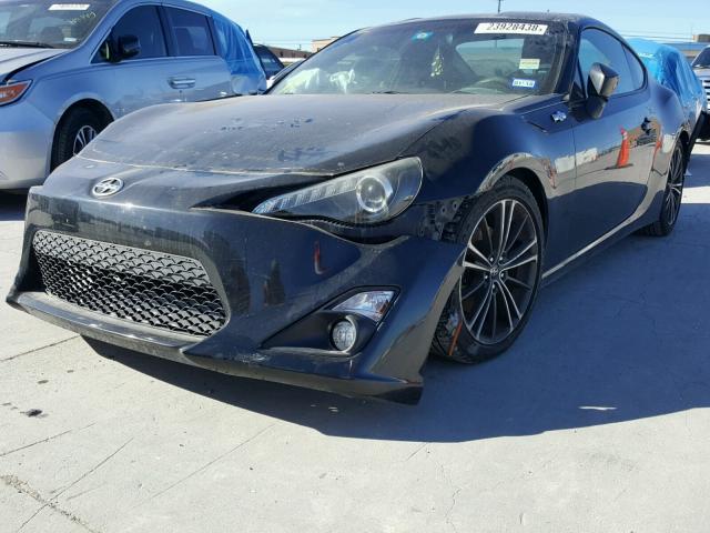 JF1ZNAA18F8700824 - 2015 TOYOTA SCION FR-S შავი ფოტო 2