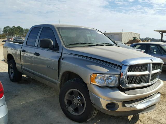 3D7HA18N22G177899 - 2002 DODGE RAM 1500 BEIGE photo 1