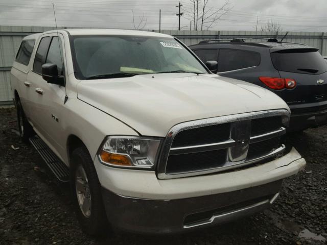 1D3HB18P49S818909 - 2009 DODGE RAM 1500 WHITE photo 1