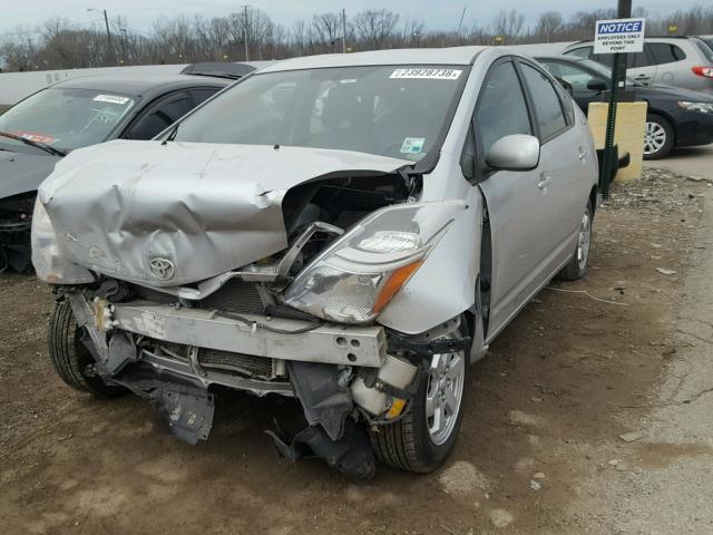 JTDKB20U793510357 - 2009 TOYOTA PRIUS SILVER photo 2