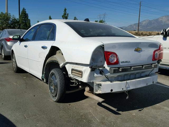 1G1ZC5E0XCF365008 - 2012 CHEVROLET MALIBU 1LT 白色 照片 3