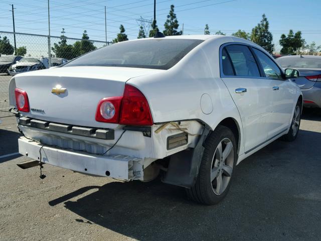 1G1ZC5E0XCF365008 - 2012 CHEVROLET MALIBU 1LT 白色 照片 4