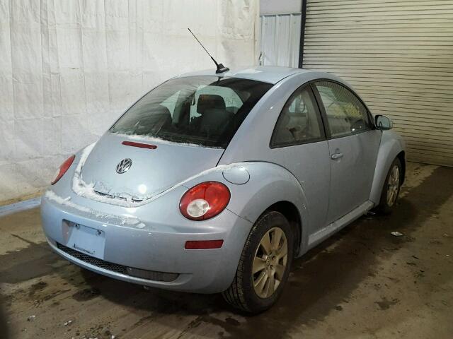 3VWRG3AG4AM022224 - 2010 VOLKSWAGEN NEW BEETLE BLUE photo 4