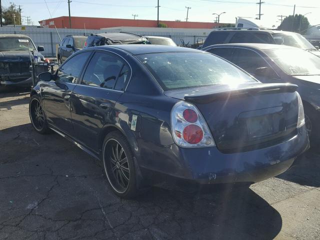 1N4AL11D35N441494 - 2005 NISSAN ALTIMA S BLUE photo 3