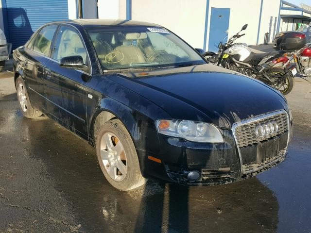 WAUAF78EX6A130475 - 2006 AUDI A4 2 BLACK photo 1