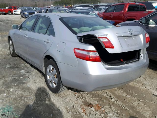 4T1BE46K18U736097 - 2008 TOYOTA CAMRY CE SILVER photo 3