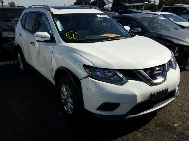 5N1AT2MT5GC875901 - 2016 NISSAN ROGUE S WHITE photo 1