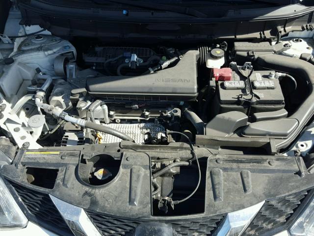 5N1AT2MT5GC875901 - 2016 NISSAN ROGUE S WHITE photo 7