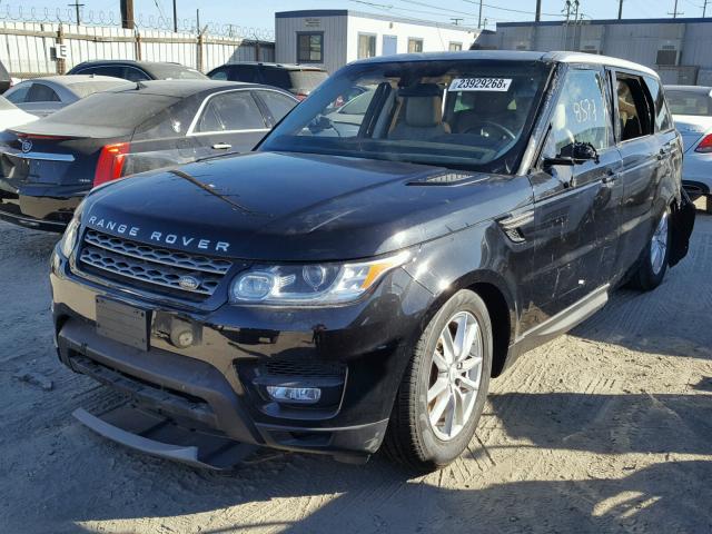 SALWG2PF2GA110315 - 2016 LAND ROVER RANGE ROVE BLACK photo 2