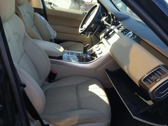 SALWG2PF2GA110315 - 2016 LAND ROVER RANGE ROVE BLACK photo 5