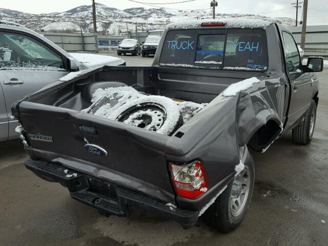 1FTKR1AD0BPA97846 - 2011 FORD RANGER GRAY photo 4