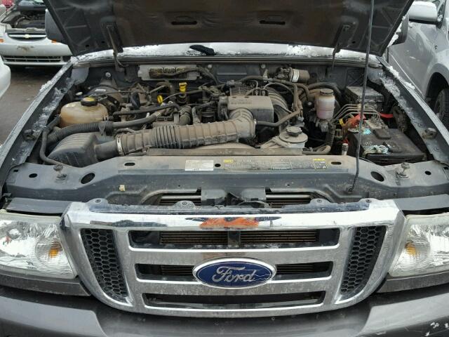 1FTKR1AD0BPA97846 - 2011 FORD RANGER GRAY photo 7