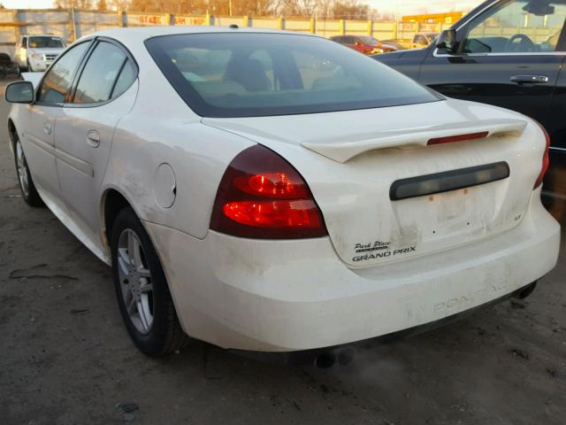 2G2WR554371239036 - 2007 PONTIAC GRAND PRIX WHITE photo 3