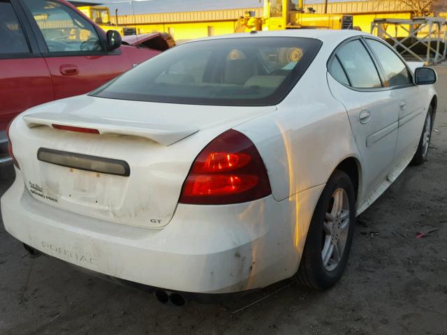 2G2WR554371239036 - 2007 PONTIAC GRAND PRIX WHITE photo 4