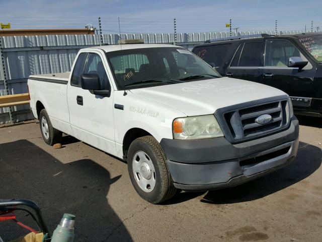 1FTRF12208KD37746 - 2008 FORD F150 WHITE photo 1