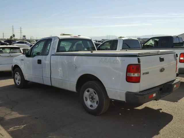 1FTRF12208KD37746 - 2008 FORD F150 WHITE photo 3