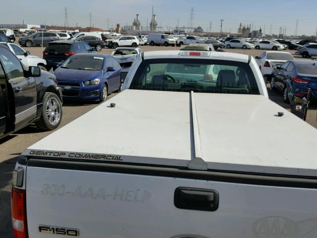 1FTRF12208KD37746 - 2008 FORD F150 WHITE photo 6