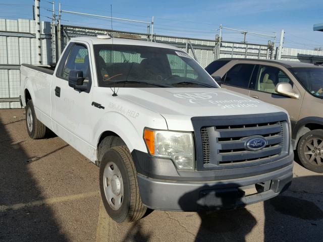 1FTRF12W49KB24139 - 2009 FORD F150 WHITE photo 1