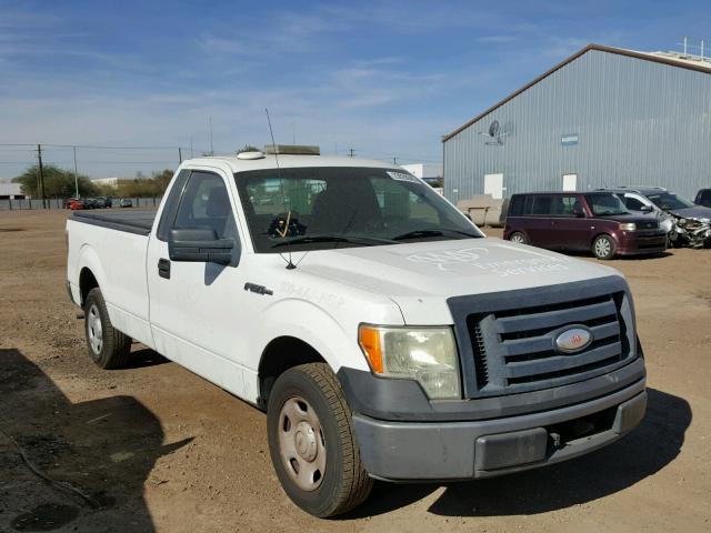 1FTRF12W59KA70740 - 2009 FORD F150 WHITE photo 1