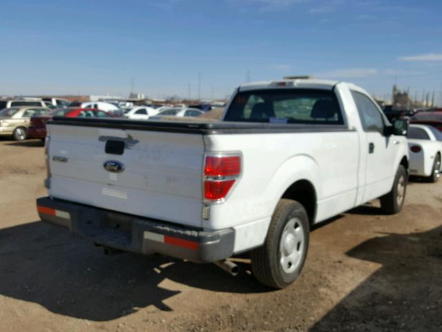 1FTRF12W59KA70740 - 2009 FORD F150 WHITE photo 4