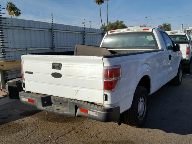 1FTMF1CWXAKB48538 - 2010 FORD F150 WHITE photo 4