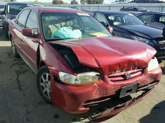 JHMCG668X2C014111 - 2002 HONDA ACCORD EX RED photo 1