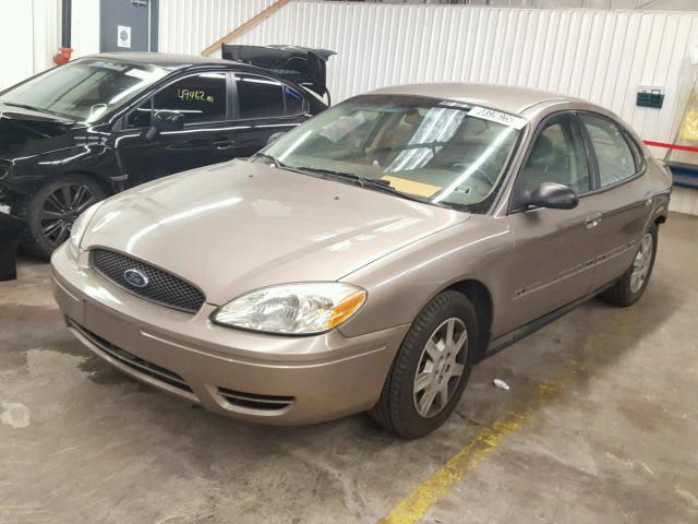 1FAFP53U77A206606 - 2007 FORD TAURUS SE TAN photo 2