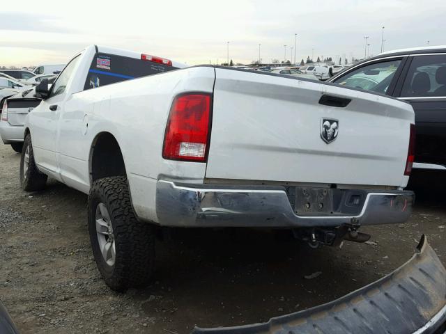 3C6JR6DG2EG324257 - 2014 RAM 1500 ST WHITE photo 3