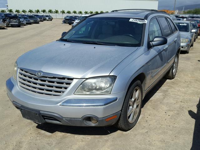 2C4GM68405R345121 - 2005 CHRYSLER PACIFICA T SILVER photo 2