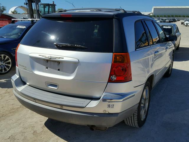 2C4GM68405R345121 - 2005 CHRYSLER PACIFICA T SILVER photo 4