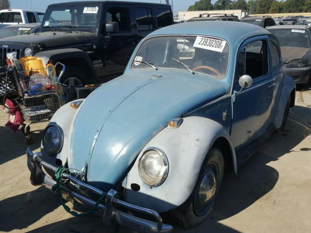 6373403 - 1964 VOLKSWAGEN BEETLE BLUE photo 2