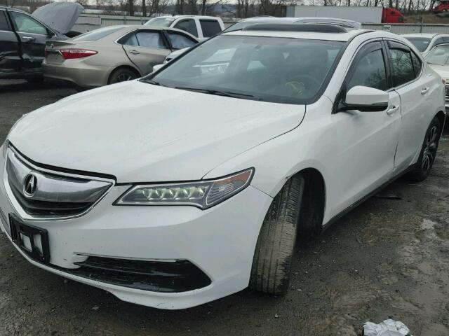 19UUB1F3XHA002123 - 2017 ACURA TLX WHITE photo 2