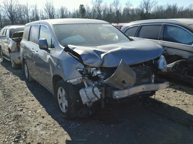 JN8AE2KP4D9066634 - 2013 NISSAN QUEST S GRAY photo 1