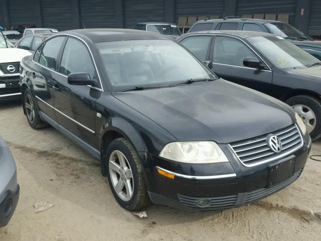 WVWRH63B14P090305 - 2004 VOLKSWAGEN PASSAT GLX BLACK photo 1