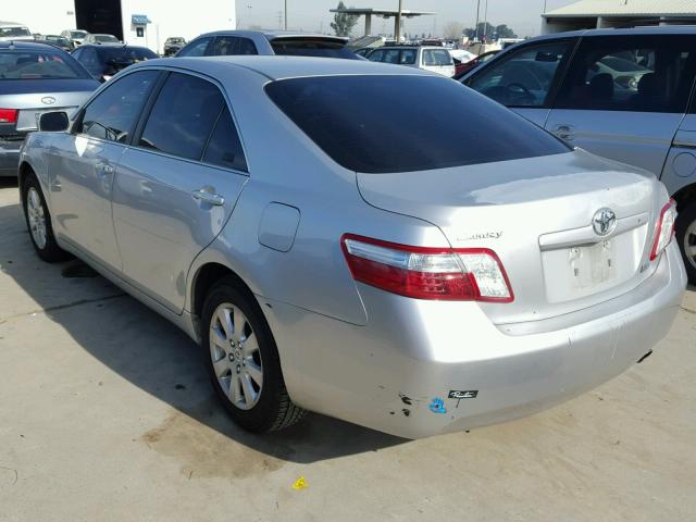 JTNBB46K783047602 - 2008 TOYOTA CAMRY HYBR SILVER photo 3