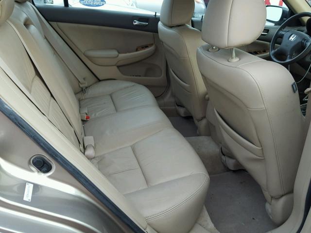 1HGCM66583A077898 - 2003 HONDA ACCORD EX GOLD photo 6