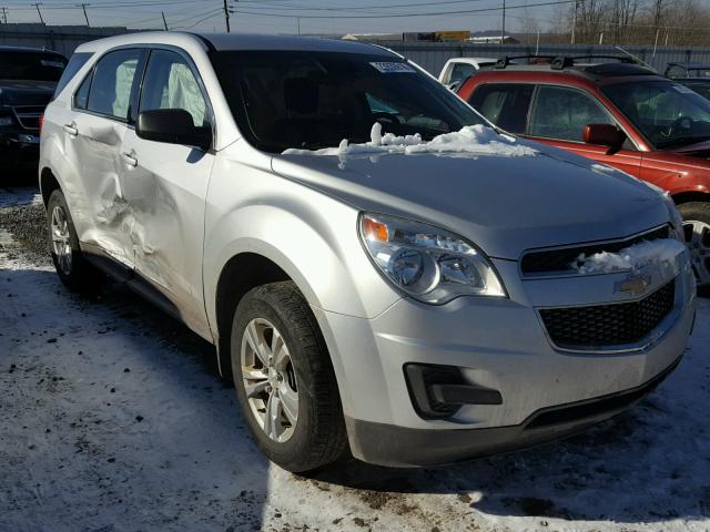 2GNFLEEK1E6165747 - 2014 CHEVROLET EQUINOX LS SILVER photo 1