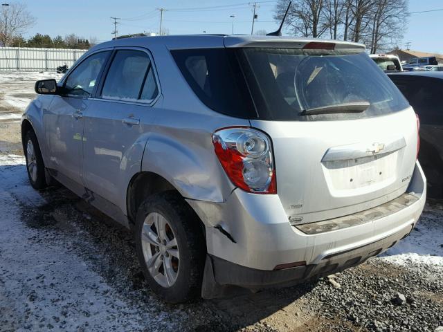 2GNFLEEK1E6165747 - 2014 CHEVROLET EQUINOX LS SILVER photo 3