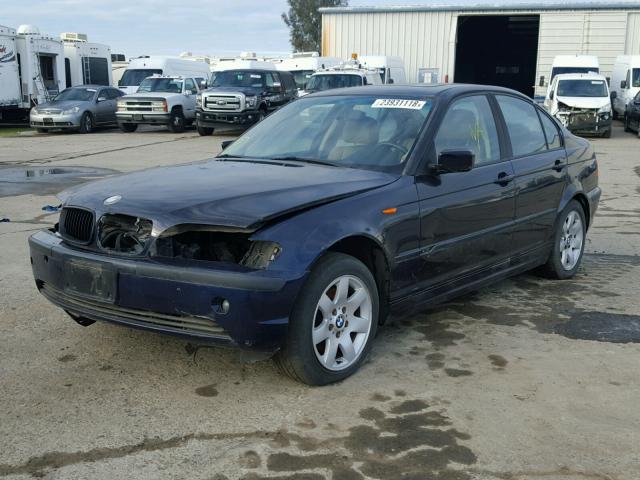 WBAEU33413PM53305 - 2003 BMW 325 XI BLUE photo 2