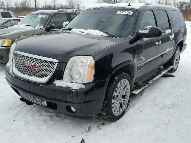 1GKFK66807J345722 - 2007 GMC YUKON XL D BLACK photo 2