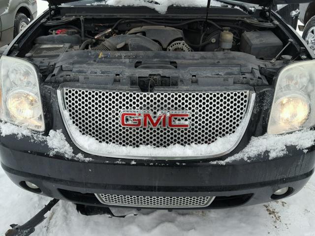 1GKFK66807J345722 - 2007 GMC YUKON XL D BLACK photo 7