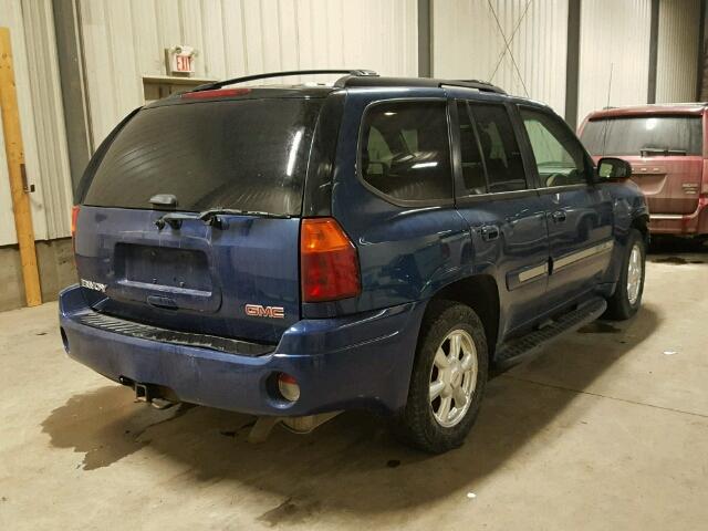 1GKDT13S652366489 - 2005 GMC ENVOY BLUE photo 4