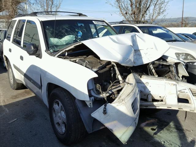 1GNDT13S332238162 - 2003 CHEVROLET TRAILBLAZE WHITE photo 1