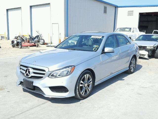 WDDHF9HB9EA886130 - 2014 MERCEDES-BENZ E 250 BLUE BLUE photo 2