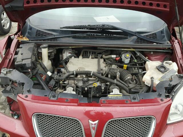 1GMDV33L45D176510 - 2005 PONTIAC MONTANA SV MAROON photo 7