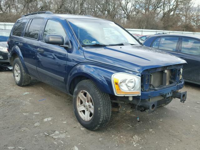 1D4HB48256F112571 - 2006 DODGE DURANGO SL BLUE photo 1