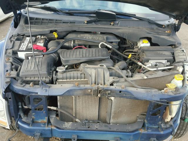 1D4HB48256F112571 - 2006 DODGE DURANGO SL BLUE photo 7