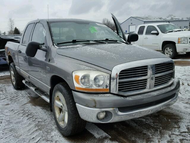 1D7HU18256J112837 - 2006 DODGE RAM 1500 S GRAY photo 1