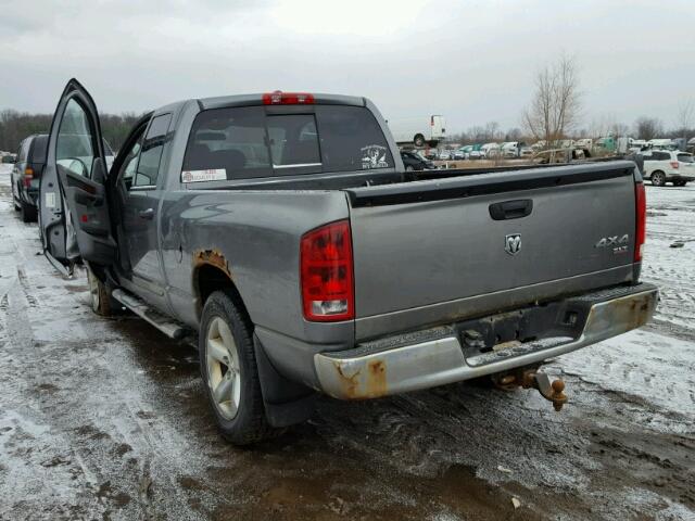 1D7HU18256J112837 - 2006 DODGE RAM 1500 S GRAY photo 3