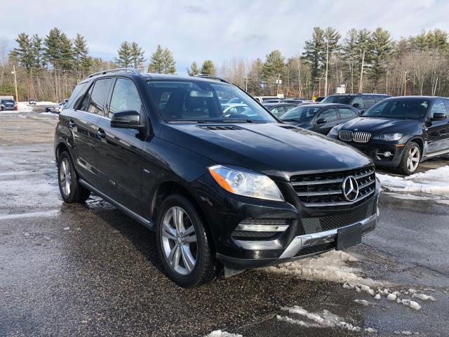 4JGDA2EB5CA025393 - 2012 MERCEDES-BENZ ML 350 BLU BLACK photo 1